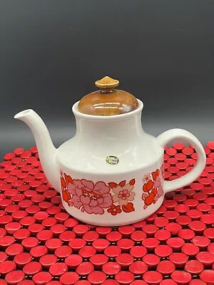 Buy Arthur Wood MIAMI China Teapot W/Lid Made In England Pink Floral • 45.36£