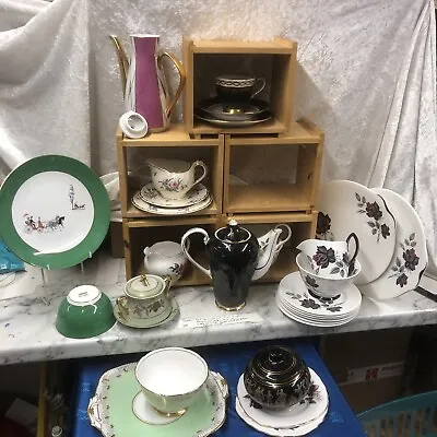 Buy Lot 200 , Joblot Vintage China , Teapots , Plates , Jugs , Sugar • 12.99£