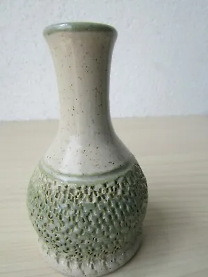Buy Purbeck Pottery Small Posy Vase With Original Paper Label, Genuine Vintage. • 14.95£