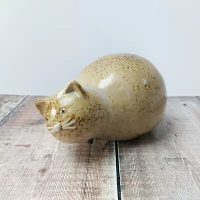 Buy Vintage Studio Pottery Cat GLAZED Art Cat Ornament • 15£