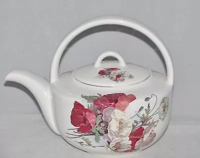 Buy Springfield Fine English Bone China 4 Cup Teapot Tea Pot Kettle POPPY BOUQUET • 52.18£