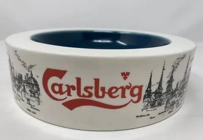 Buy Carlsberg Ashtray Advertising Copenhagen Carlton Ware Large Vtg Ceramic White  • 24.99£