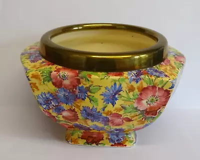 Buy Original Vintage Grimwades Royal Winton Chintz Royalty  Jam Pot (lid Missing). • 14.99£