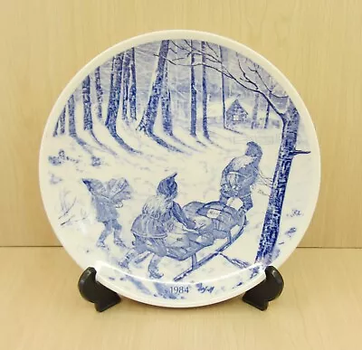 Buy Gustavsberg Christmas Collectors Plate  1984 By Anita Svedjerot  Sweden • 12.95£