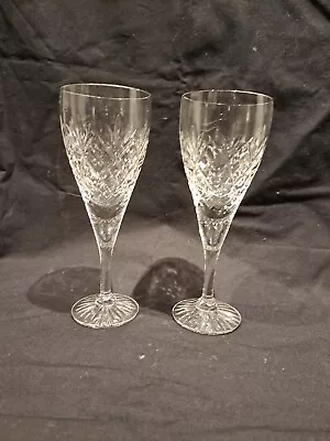 Buy Royal Doulton Crystal - Solitaire Design – Set Of 2 Wine Glasses • 5.99£