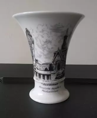 Buy Vintage Kaiser Porcelain Vase Of The Russian Chapel In Darmstadt – 10 Cm Tall • 11.99£