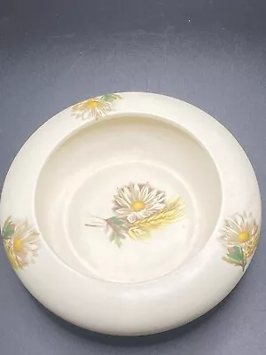 Buy Purbeck Pottery Swanage Small Trinket Dish FLORAL DESIGN VGC 11cms ACROSS • 7£