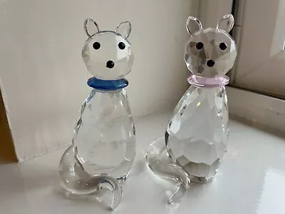 Buy Crystalux Collectables - A Pair Of Cats -  In Original Box • 6£