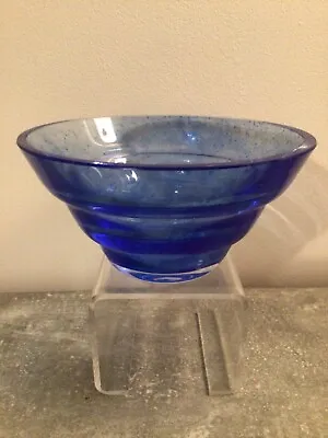 Buy Kosta Boda Sweden Ann Wahlstrom Mezzo Glass Bowl • 19.95£