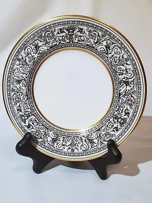 Buy Wedgwood FLORENTINE BLACK W4312 Bread & Butter Plate – 6” - EXC • 9.48£