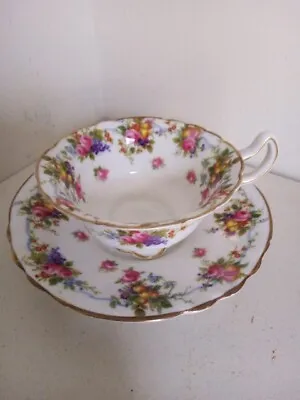 Buy Royal Doulton Fruit And Flower Vintage Cup And Saucer Bone China • 15£
