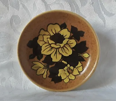Buy Palissy Royal Worcester Preserve Dish Earthenware Sauce Dish In Brown And Yellow • 17.95£