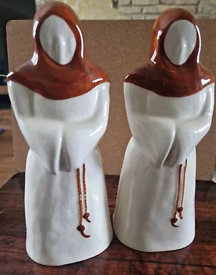 Buy  Cinque Ports Pottery.Monk Salt And Pepper Shakers. • 15£