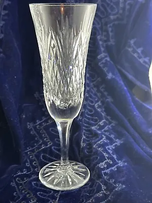 Buy ROYAL BRIERLEY YORK Crystal Cut Glass Flute Champagne Prosecco  21 Cm • 16£