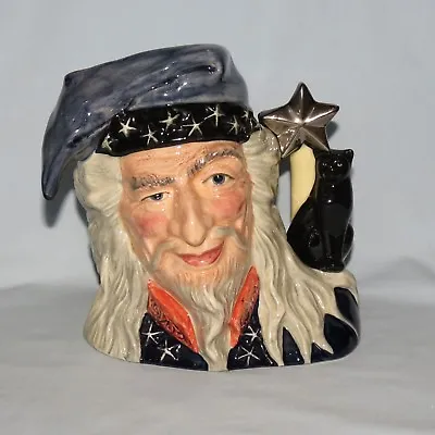 Buy Royal Doulton Large Character Jug The Wizard D6862 UK Made Stanley J Taylor • 141.83£