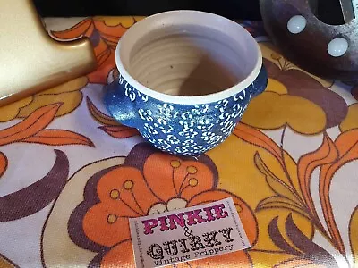 Buy Soup Bowl Handmade Suffolk Pottery Blue • 10.99£