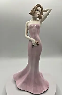 Buy Coalport 'Eleanor' - Beautiful Figurine In A Pink Dress • 25£