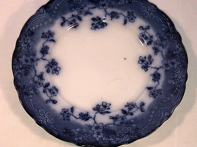 Buy New Wharf Pottery Flow Blue 9 Inch Plate Brunswick • 18.09£