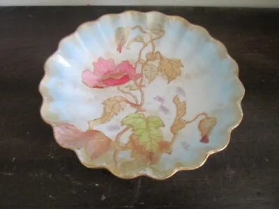 Buy Antique Doulton Burslem England Handpainted Dish Gold Flowers • 23.68£