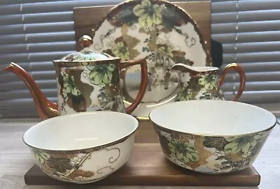 Buy Hand Painted Chinese Nippon 1900s Tea Set • 50£