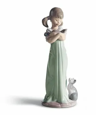 Buy Lladro Porcelain Figurine Don't Forget Me ! 01005743 Was £205.00 Now £184.50 • 184.50£