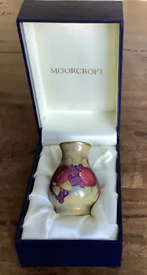 Buy Moorcroft Enamels Pomegranate Vase Pomegranate Design By William Moorcroft • 125£