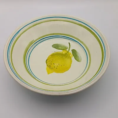 Buy Studio Pottery Denmark Lemon Fruit Decorative Bowl Signed • 4.99£