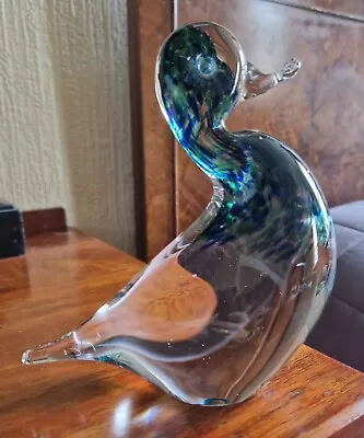 Buy Vintage Wedgwood Glass Crystal Duck • 10£
