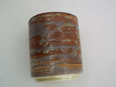 Buy Pottery Ceramic Unique Glaze Cup Glass 2 1/2  Tall Gray Tan • 13.43£