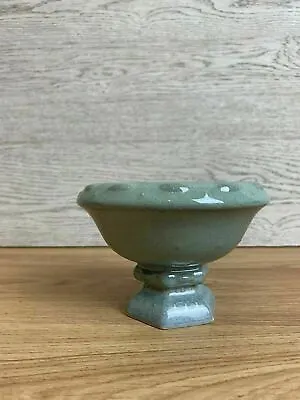 Buy Light Green Glazed Wade Pottery Footed Dish Pot • 17.34£