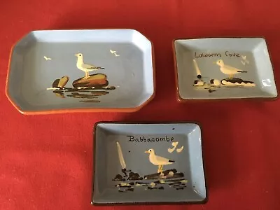 Buy Babbacombe/lulworth Cove + Other Oblong Seagull Shallow Dishes • 9£