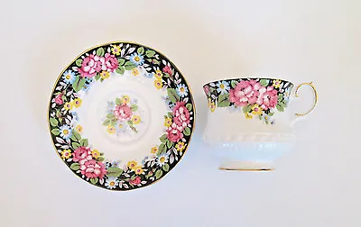 Buy Queen's Fine Bone China Cup And Saucer, Rosina China Co., Ltd. • 42.68£
