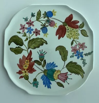 Buy Vintage Lord Nelson Pottery England Plate / Platter - Hand Painted Floral   8-72 • 5£