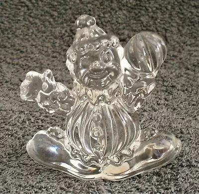 Buy Y66) Princess House Leaded Crystal Glass Rocking Clown Ornament   • 4.99£