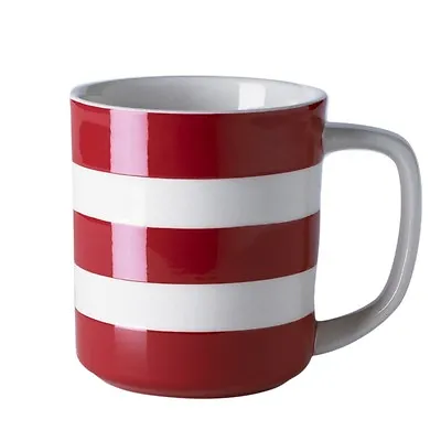 Buy Cornish Red 10oz Mug By T.G.Green Cornishware • 15.75£