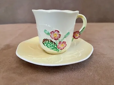 Buy Vintage Carlton Ware Australian Design Yellow Tea Cup & Saucer Foxglove Floral • 46.60£