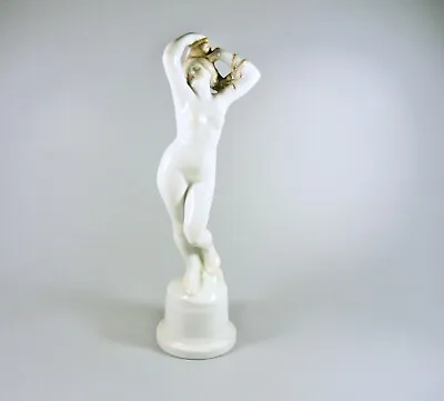Buy Herend, Nude Lady By GyÖrgy Nemes 10 , Artist Signed Porcelain Figurine (b084) • 399.41£
