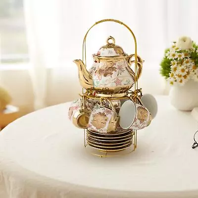 Buy Porcelain Tea Set European China Coffee Set For Cafe Bar Home Any Occassions • 47.80£