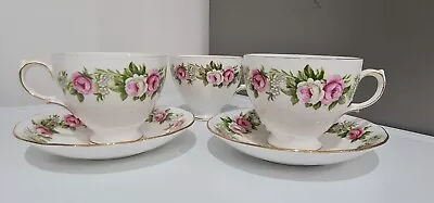 Buy Ridgeway Potteries English Bone China Tea Cups And Saucers  • 10£
