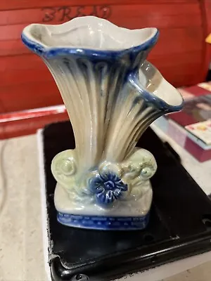 Buy Vintage Glass Trumpet Coil Vase • 9.64£