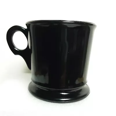 Buy Vintage Black Amethyst Glass Mug, J.V. Co. Inc., 3.5  Halloween Coffee Shaving • 17.01£
