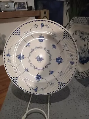 Buy Furnival Blue Masons Denmark Dinner Plate 26cm. • 35£