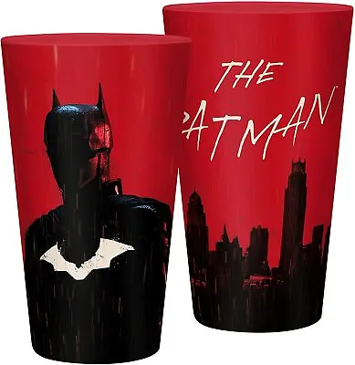 Buy Official Dc Comics The Batman Red Large Tumbler Drinking Glass New In Box • 12.95£