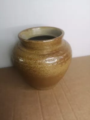 Buy Vintage Glazed Stoneware Pot • 9.99£