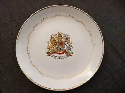 Buy Royal Staffordshire Bone China Decorative Plate Silver Jubilee • 2£