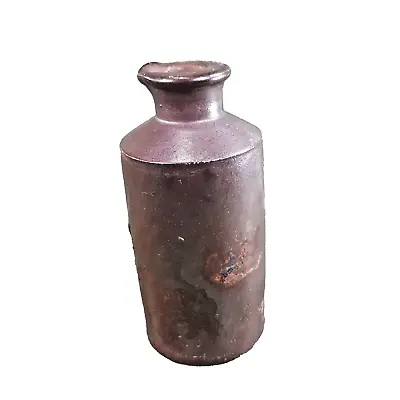 Buy Antique Stoneware Salt Glazed Ink Bottle By Lovatt & Lovatt,Langley Mill Pottery • 10.99£