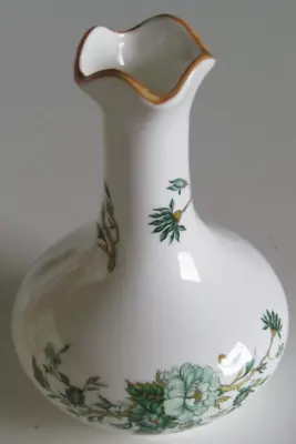 Buy Crown Staffordshire Fine Bone China Kowloon Pattern Large Base Vase 15cm High • 16.99£
