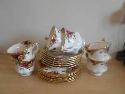 Buy Royal Albert Old Country Roses - 18 Piece Teaset • 29.99£