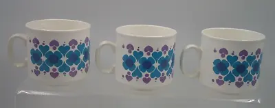 Buy Staffordshire Potteries Ironstone Vintage Teacups (Set Of 3) • 6£