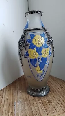 Buy Art Deco Cameo Glass Vase • 295£